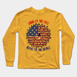 Land Of The Free Long Sleeve T-Shirt